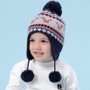 Kinder-Wintermütze über den Ohren A492 6
