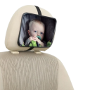 Kinderauto-achteruitkijkspiegel 19x13,5cm Binnenspiegel voor hoofdsteun Universele kijkhoek Autostoelmonitor 5
