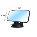 Kinderautospiegel 13x6,5 cm 360° draaibaar Zuignap voor voorruit of zonneklep Observatiespiegel voor baby&#39;s Achterbank 8