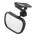 Kinderautospiegel 8,8x5,8 cm 360° draaibaar Mini veiligheidsspiegel met clip en zuignap Onbreekbare observatiespiegel Baby 2