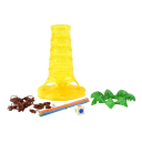 Kinderbrettspiel Falling Monkeys 22 x 6,5 x 27,5 cm Lustiges Spiel für Kinder ab 3 Jahren Motorikspiel mit Stöcken und Affen Schulung der Geschicklichkeit und Beobachtung 2