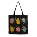 Kindercanvas tas monster 23
