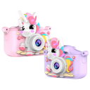 Kinderen camera 18 MP 2,0″ scherm 1080P HD dubbele lens 8x digitale zoom siliconen hoes eenhoorn voor kinderen 7