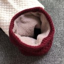 Kinderen winter gebreide sjaal J881 5