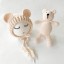 Kindermütze und Teddybär-Set 2-tlg 7