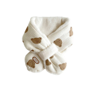 Kinderpluche sjaal 75 x 9 cm Schattig berenpatroon Zachte warme accessoire voor jongens en meisjes Comfortabele wintersjaal met fijn motief 6