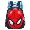 Kinderrucksack Spiderman 30 x 23 x 10 cm Schulrucksack mit 2 Reißverschlusstaschen und Flaschentaschen Bequemer Rucksack für Jungen mit Heldenmotiv 4