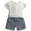 Kinderset - T-Shirt und Shorts - Dinosaurier 1