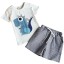 Kinderset - T-Shirt und Shorts - Dinosaurier 2