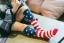 Kindersocken – USA-Flagge 2