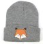 Kinderstrickmütze mit Fuchs J2459 10