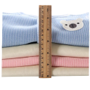 Kindervest met voering Herfst- en winterwarm jasje voor jongens en meisjes Fluwelen vest met knopen en zak met borduursel van een beer en afbeelding van een teddybeer 3