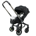 Kinderwagen 4in1 mit drehbarem Sitz und Sonnenverdeck, mehrstufige Konstruktion, kombiniertes System, für den täglichen Gebrauch mit Kind 2