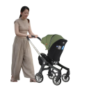 Kinderwagen 4in1 mit drehbarem Sitz und Sonnenverdeck, mehrstufige Konstruktion, kombiniertes System, für den täglichen Gebrauch mit Kind 8