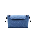 Kinderwagentasche 30 x 17 x 12 cm Vielseitig einsetzbare Wickeltasche zum Aufhängen Verstellbarer Gurt Mehrere Taschen Keine Ausstattung 3