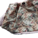 Kinderwinterjacke einfarbig Reißverschluss Warmer Pelz Wärmender Wintermantel für Kinder 5