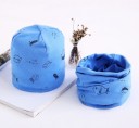 Kinderwintermuts en halsdoek met vis J3025 4