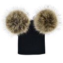 Kinderwintermuts met pompons J3028 10
