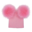 Kinderwintermuts met pompons J3028 9