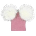 Kinderwintermuts met pompons J3028 7