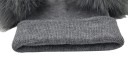 Kinderwintermuts met pompons J3028 4