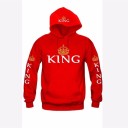KING AND QUEEN - Hoodies for Couples J1952 8