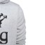 KING AND QUEEN – Hoodies für Paare – Hellgrau 5