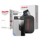 KINGBOLEN Ediag Elite Bluetooth OBD2 diagnostická čítačka na autá plná systémová diagnostika čítanie chybových kódov Auto VIN strieborná-čierna 2