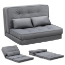 Kis kihúzható kanapé 90 x 57 x 53 cm matraccal kényelmes fotel kanapé ágy vendégeknek nappaliba vagy hálószobába 5