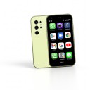Kis mobiltelefon Mini okostelefon Android 8.1 Érintőképernyő 3,0 hüvelyk 2 GB RAM és 16 GB ROM Wi-Fi Második telefon utazásokra és sporthoz 4