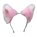 Kissankorvat pannassa Pehmolelu kissankorvat pannassa Cosplay-asuste Tyttöjen Halloween-pannat 8