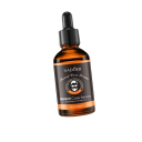 Kit 5 en 1 para el crecimiento de la barba para hombres, aceite esencial, cera hidratante, peine y cepillo de bambú, tijeras para peinar, cuidado del bigote y la barba. 2