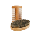 Kit 5 en 1 para el crecimiento de la barba para hombres, aceite esencial, cera hidratante, peine y cepillo de bambú, tijeras para peinar, cuidado del bigote y la barba. 6