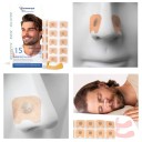 Kit antirronquidos Dilatador nasal y tiras magnéticas para la nariz Reducción de ronquidos Mejora la respiración Sueño mejor Vías respiratorias 4