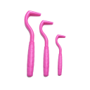 Kit d'élimination des puces et des tiques pour chiens et chats Outil d'élimination des tiques et des puces Accessoires d'élimination des tiques 3 pcs 5