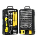 Kit d'outils 135 en 1 pour réparations de téléphones mobiles et d'électronique Tournevis de précision Outils d'ouverture de dispositifs Ventouse Levier 3