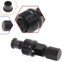 Kit d'outils pour le démontage des manivelles et du boîtier de pédalier de vélo Extracteur de manivelles en acier avec adaptateur pour différents types de boîtiers 4