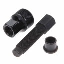 Kit d'outils pour le démontage des manivelles et du boîtier de pédalier de vélo Extracteur de manivelles en acier avec adaptateur pour différents 1