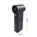 Kit de aspirare și suflare Mini ventilator turbo Motor fără perii 130.000 RPM Aspirator auto USB-C 3 viteze 2×2500 mAh 2