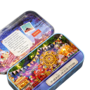 Kit de casa de muñecas en caja de madera 3D con muebles, modelo bonito en una caja, casa de juegos, juguete decorativo, regalo para manualidades 3