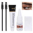Kit de coloración de cejas y pestañas Kit de cuidado de cejas Color de pestañas y cejas de larga duración Kit de cejas profesional resistente al agua Productos para cejas 1