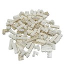 Kit de construcción de pared de ladrillos 120 piezas Bloques de construcción para niños Bloques de construcción con motivo de ladrillo Juguete creativo Desarrollo motor 3