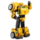 Kit de construcție mașină galbenă pentru copii Transformator Autorobot Jucărie pentru copii 6+ Mașină robotică Cadou grozav Model pliabil Kit 3