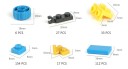Kit de construction - 1000 pcs 10