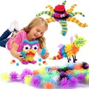Kit de construction créatif avec accessoires 800 pièces 1