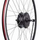Kit de conversão para bicicleta elétrica Motor traseiro no cubo MXUS XF08 36 V 250 W Roda 26" Para roda livre de 6–7 velocidades Ecrã LCD Preto 2