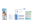 Kit de curățare a urechilor cu jet de apă, 10 accesorii, ajutor de irigare pentru îndepărtarea cerumenului, igienă sigură a locuinței, reutilizabil pentru întreaga familie 3