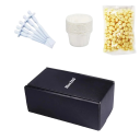 Kit de dépilation des poils dans les oreilles et le nez Cire dépilatoire avec bâtonnets 1