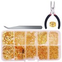 Kit de fabrication de bijoux 710 pièces avec pinces et pince à épiler 3