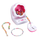 Kit de fabrication de bijoux Machine à enfiler des perles facilement avec un ensemble de 5000 perles et un fil élastique Essoreuse électrique pour enfiler des perles 10,7 x 8 x 8,1 cm 2